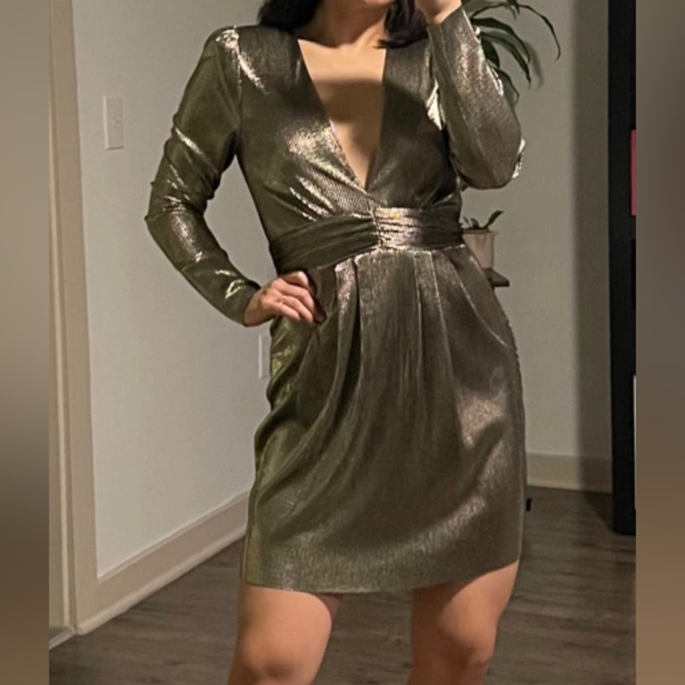 Gold Dress